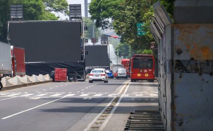 Retiro de pantallas afecta Paseo de la Reforma; continúan cierres y reducción de carriles tras México vs Inglaterra
