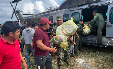 Tras lluvias, Defensa establece Centro Coordinador en el Aeropuerto Nacional de Pachuca; permitirá transportar víveres