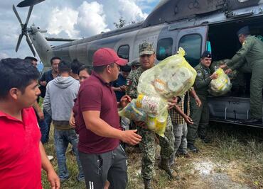 Tras lluvias, Defensa establece Centro Coordinador en el Aeropuerto Nacional de Pachuca; permitirá transportar víveres