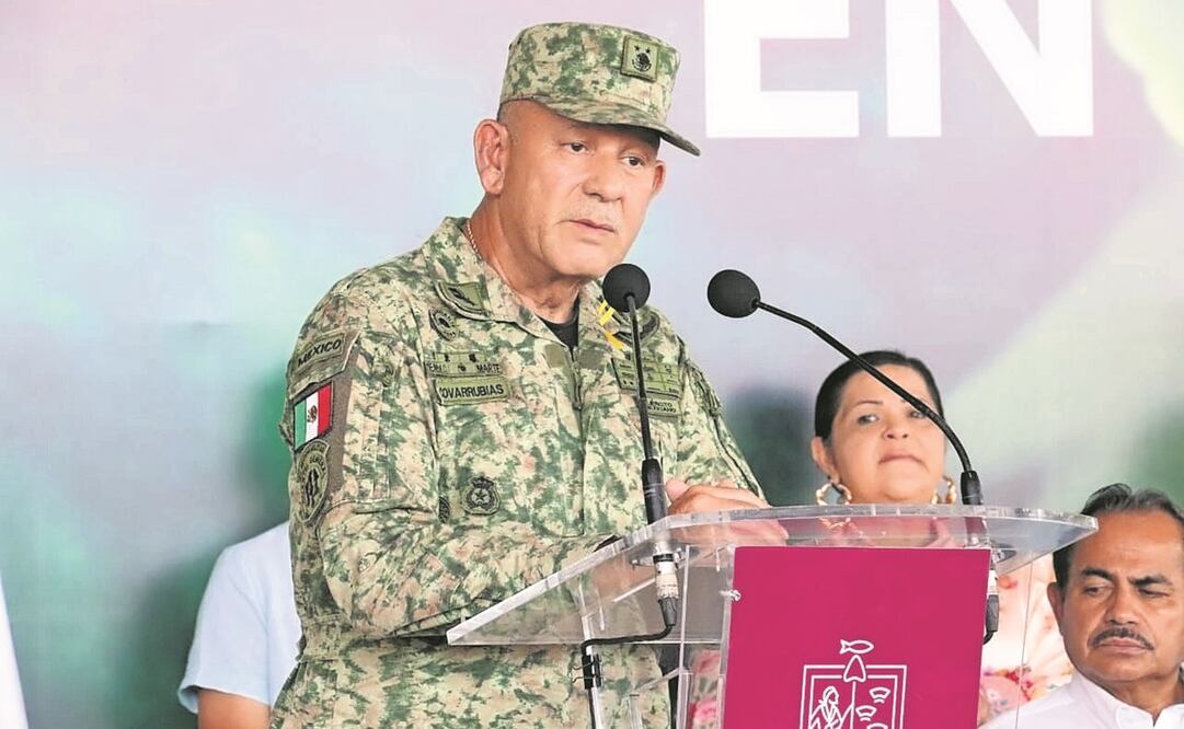 El comandante pidió la colaboración de la sociedad para combatir la violencia. Foto: Especial