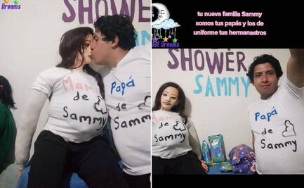 Colombiano con novia de trapo anuncia en TikTok el nacimiento de sus hijos