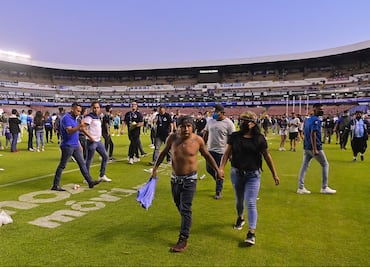 Querétaro vs Atlas deja un saldo de 5 servidores públicos suspendidos, 26 lesionados y ningún detenido