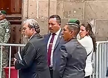 Los guardaespaldas del director del aeropuerto de la CDMX