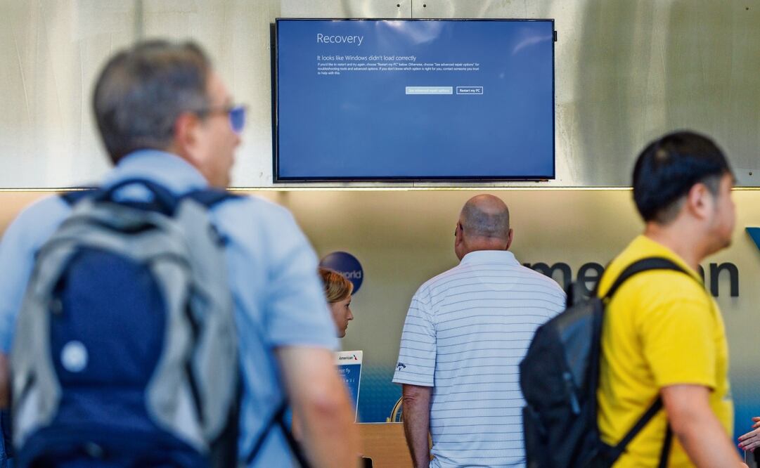 Pantalla Azul Foto: Alejandro Álvarez AP