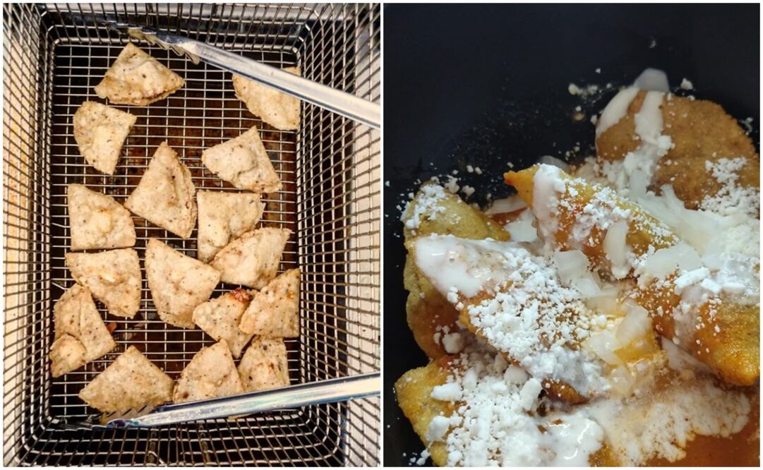 Foto: Facebook El chilaquil relleno