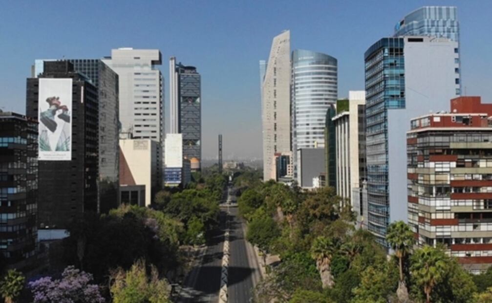 Así se ve la CDMX desde un drone en la contingencia por coronavirus