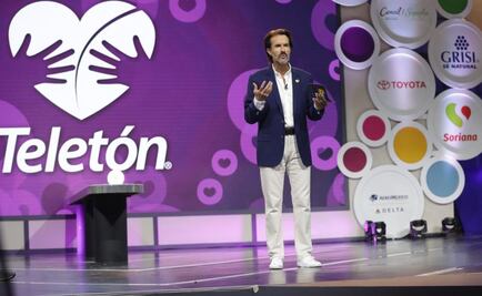 El corazón de los mexicanos es grande, dice Landeros en el arranque del Teletón