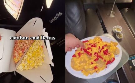 ¿Comerías las sobras que dejan en el cine?; jóvenes se llevan palomitas y nachos… lo presumen en redes