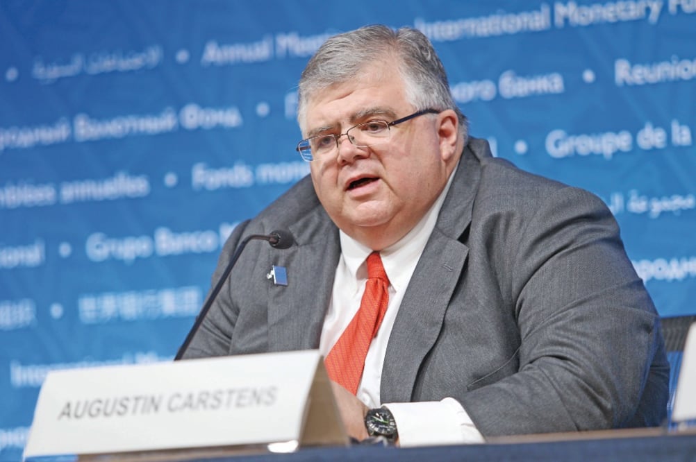 Agustín Carstens dice que el Banxico no hará un alza automática en tasas cuando la Fed ajuste su política monetaria (GERMÁN ESPINOSA. EL UNIVERSAL)