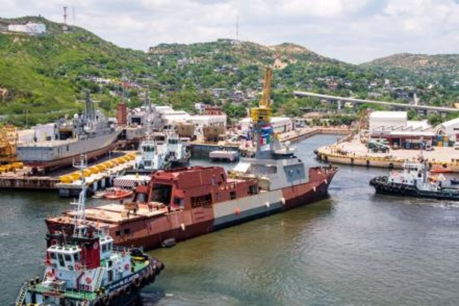 Construcción de Patrulla Oceánica de Largo Alcance de la Marina va en un 78%