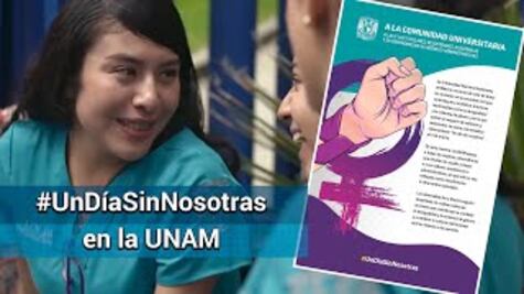 UNAM se suma al paro nacional "Un día sin nosotras"