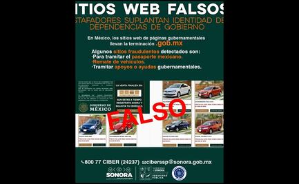 Unidad Cibernética de Sonora logra bajar sitio web por suplantar identidad de Sedena