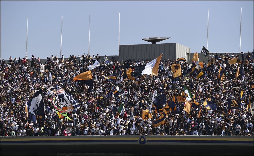 AFICIÓN DE PUMAS EN EL OLÍMPICO DE CU - FOTO: IMAGO7