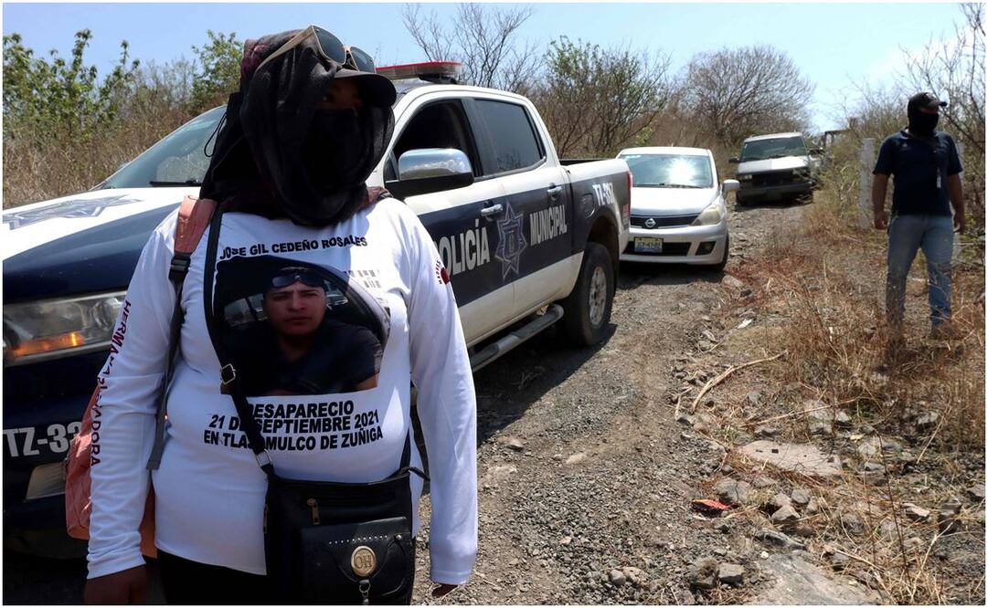 Madres buscadoras en Tlajomulco. Foto: ULISES RUIZ / AFP