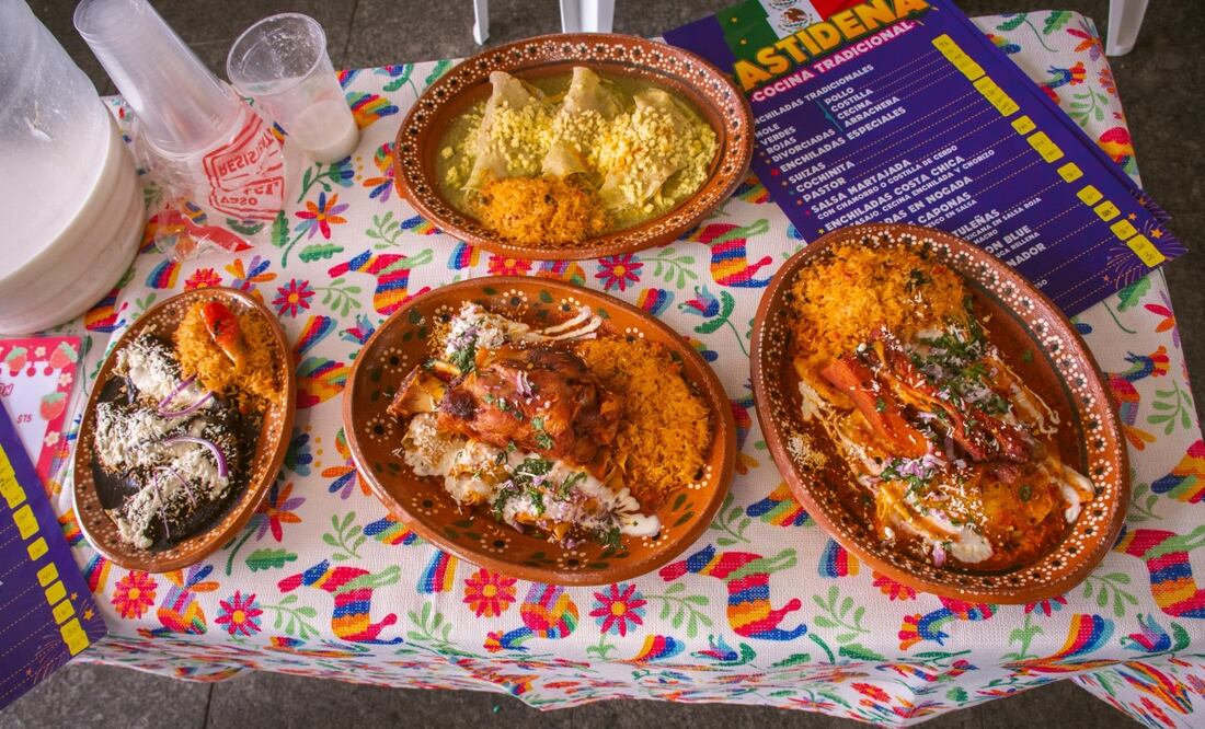 Iztapalapa celebra la Feria de la Enchilada; sabores tradicionales y secretos familiares conquistan paladares. Foto: Especial
