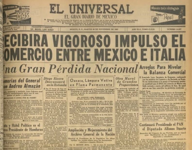 El día que Diego Rivera dejó de pintar