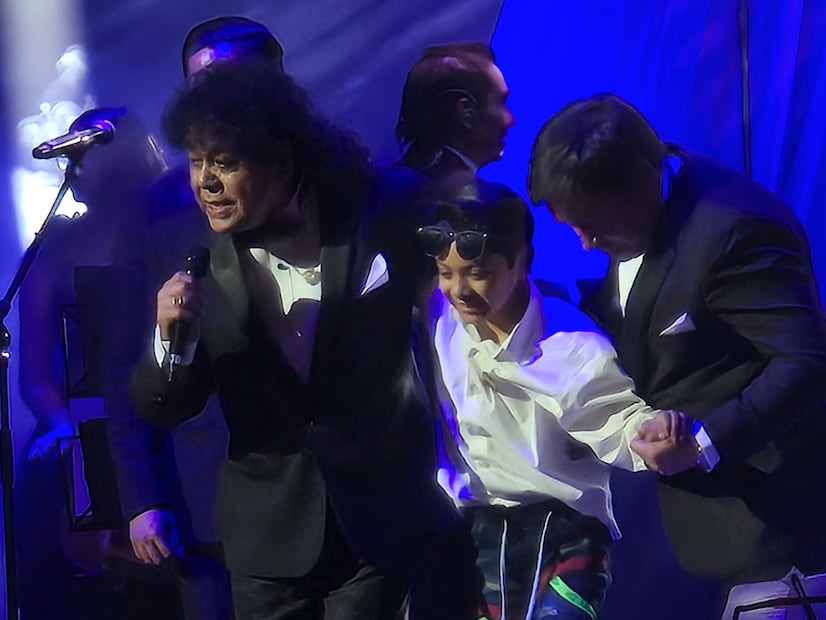 Los Ángeles Negros en su concierto del 1° marzo en el Teatro Metropólitan.
Foto: Jesús Díaz / EL UNIVERSAL