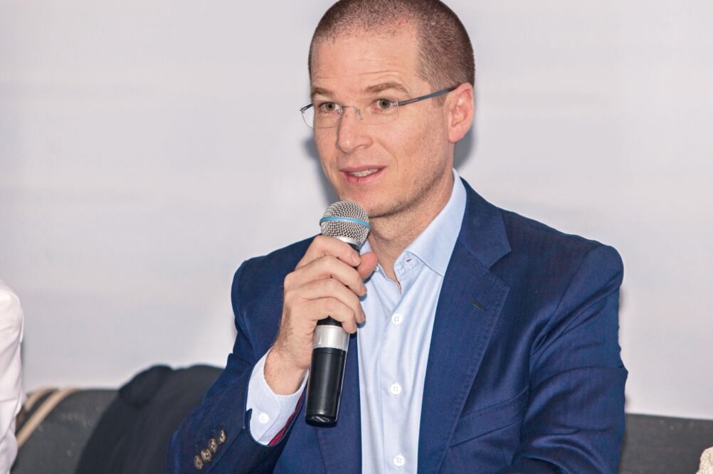 El líder nacional del PAN, Ricardo Anaya, dijo que un juez federal le dio la razón, pero la resolución no es definitiva y sólo se refiere al derecho de réplica . (ARCHIVO EL UNIVERSAL)