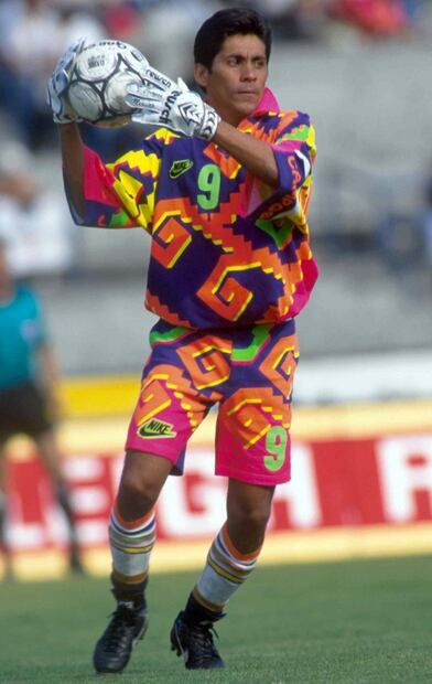 Los uniformes mas emblemáticos de Jorge Campos