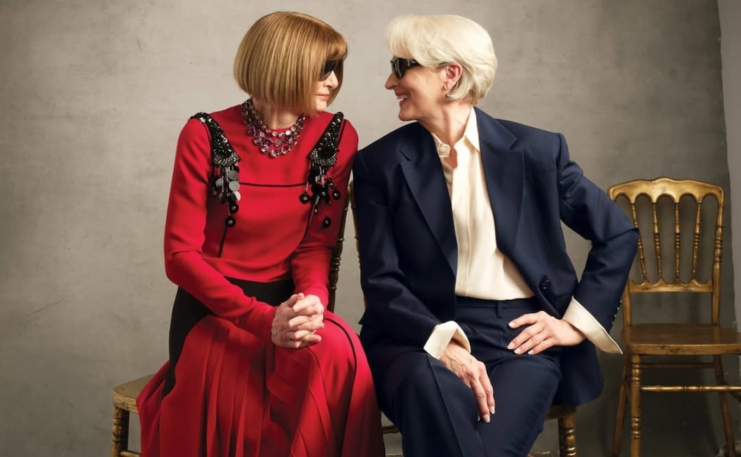 Prada, precisión y carácter en la portada. Foto: Annie Leibovitz / Vogue