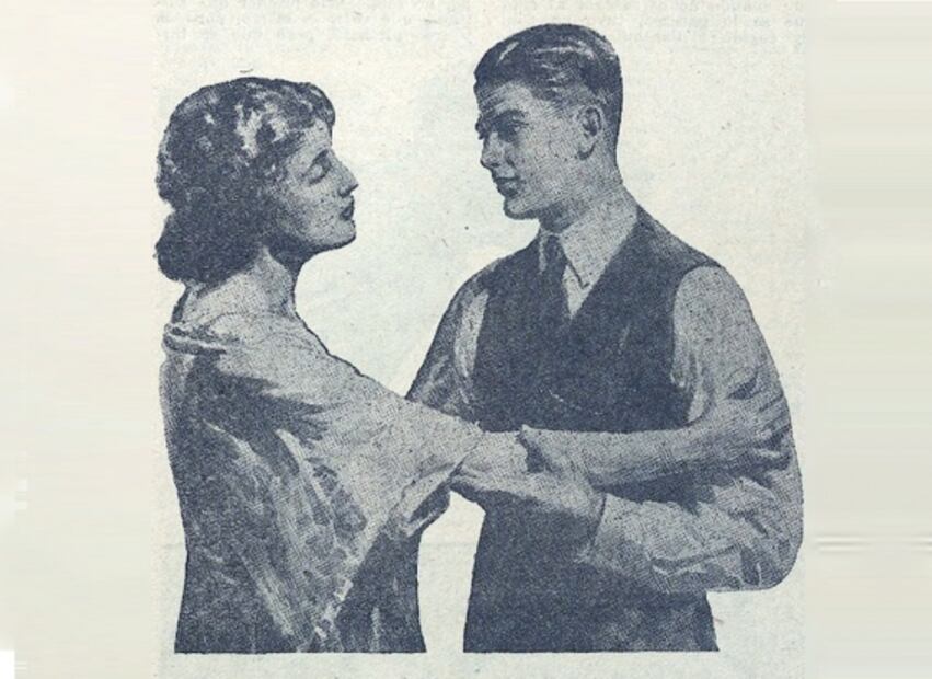 El beso durante la pandemia de gripe española