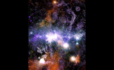 Se necesitaron 370 imágenes para mostrar el "turbulento" núcleo de la Vía Láctea