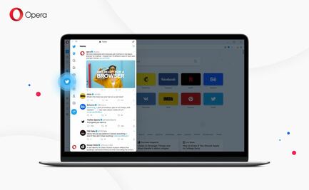 Opera quiere ser el navegador para los amantes de las redes sociales