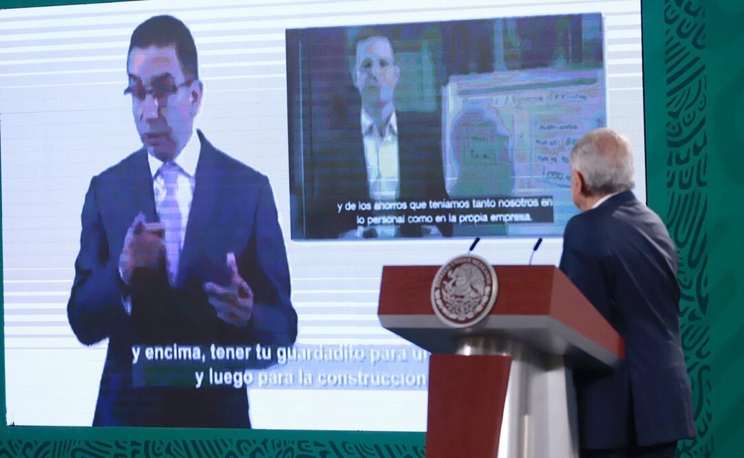 López Obrador acusó que Lozano fue el que expulsó del país al líder minero Napeleón Gómez Urrutia, ahora senador por Morena. Foto: Berenice Fregoso / EL UNIVERSAL