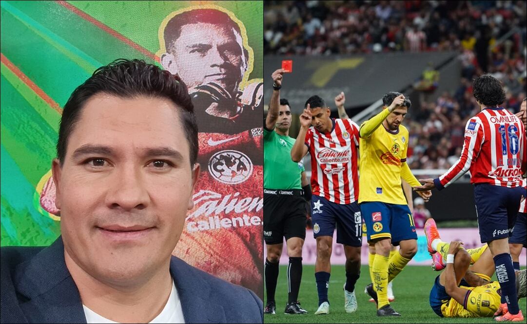 Cantante Guerrero aprobó expulsión de Cade Cowell en el Clásico Nacional; esto opina el miembro de Televisa / FOTOS: @cantantegro e Imago7