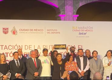 Presentan las rutas del Maratón y Medio Maratón de la Ciudad de México; estos son los premios a los ganadores