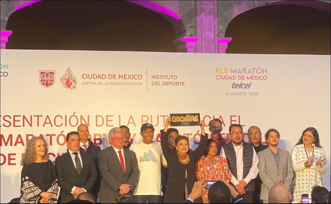 Se presentó el Maratón de la Ciudad de México / Foto: Nicolás Schiller Solti - EL UNIVERSAL