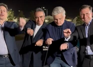 Comentaristas de TV Azteca, Televisa, ESPN y Fox Sports bailan "Súbete a mi moto" previo al Super Bowl LVII