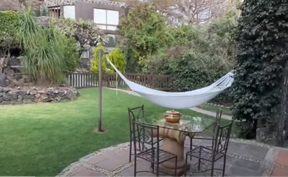 Casa del presidente del Senado, Gerardo Fernández Noroña, en Tepoztlán. Foto: Captura de pantalla.