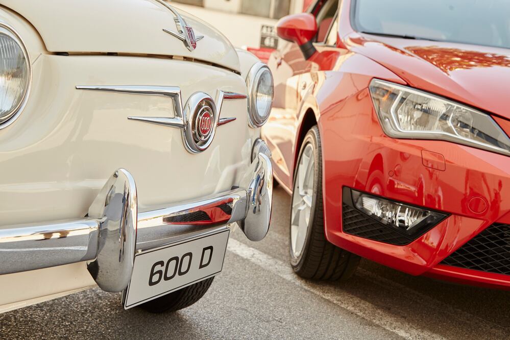 Del 600 a los seis airbags en un coche