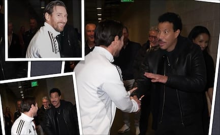 Lionel Messi vive emotivo encuentro con Lionel Richie; “Su madre le puso mi nombre”