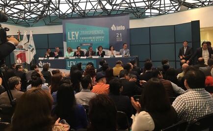 Con reproches a la Asamblea Legislativa, presentan Ley de Transparencia de la CDMX