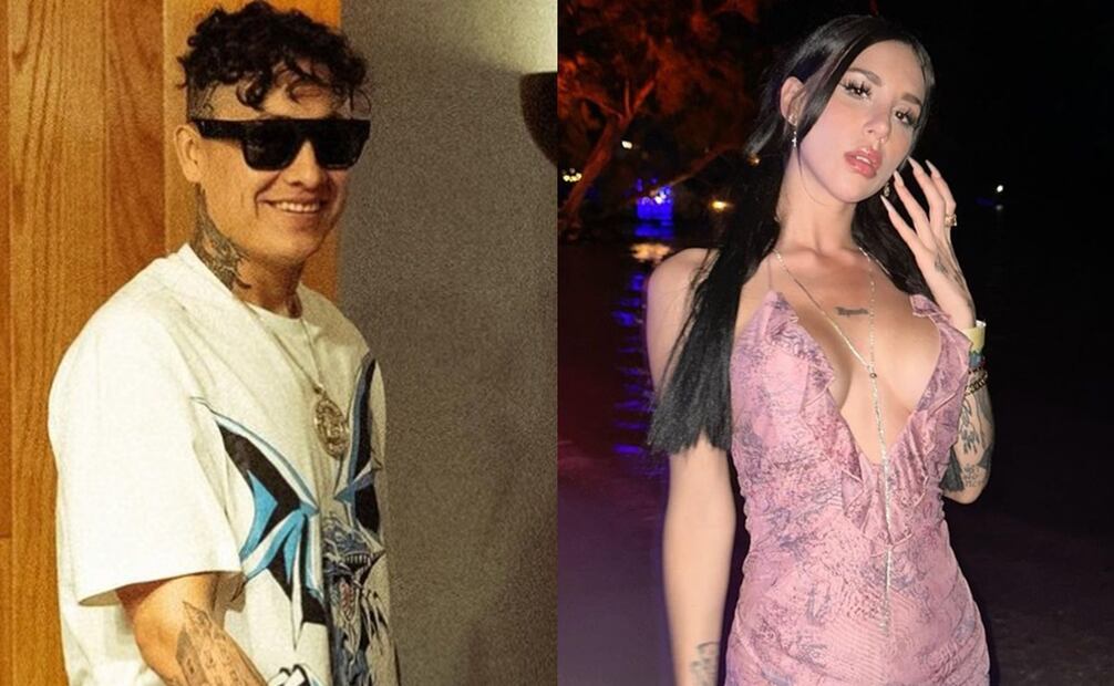 El Alemán y su novia Akasha. Foto: Vía Instagram oficial.