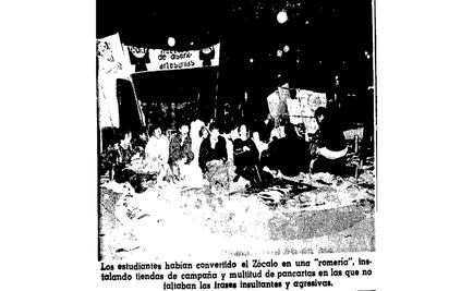 Un día como hoy de 1968: Estudiantes, desalojados de la Plaza de la Constitución