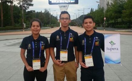 Conalep students win third place in Korea