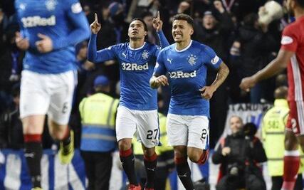 'Gullit' Peña anota en el triunfo del Rangers FC