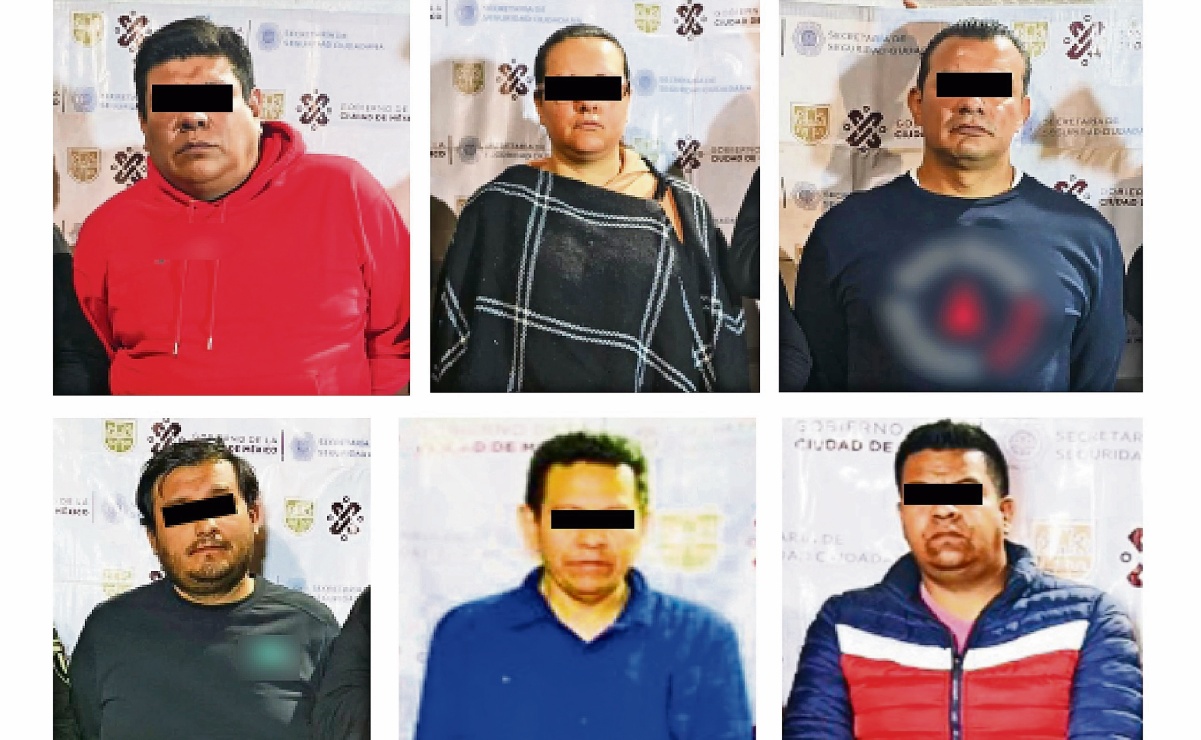 El Niñote y cinco integrantes de su grupo delictivo fueron capturados en dos domicilios de la colonia CTM Culhuacán. Fotos: Especial