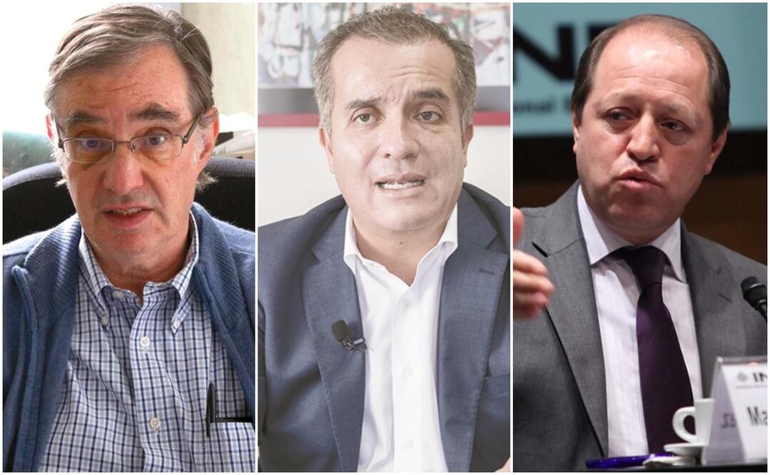 De izquierda a derecha Jóse Woldemberg, Luis Carlos Ugalde y Marco Antonio Baños. Fotos: Archivo/ El Universal