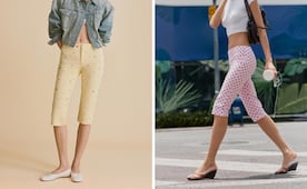 Los zapatos que mejor combinan con pantalones capri este verano