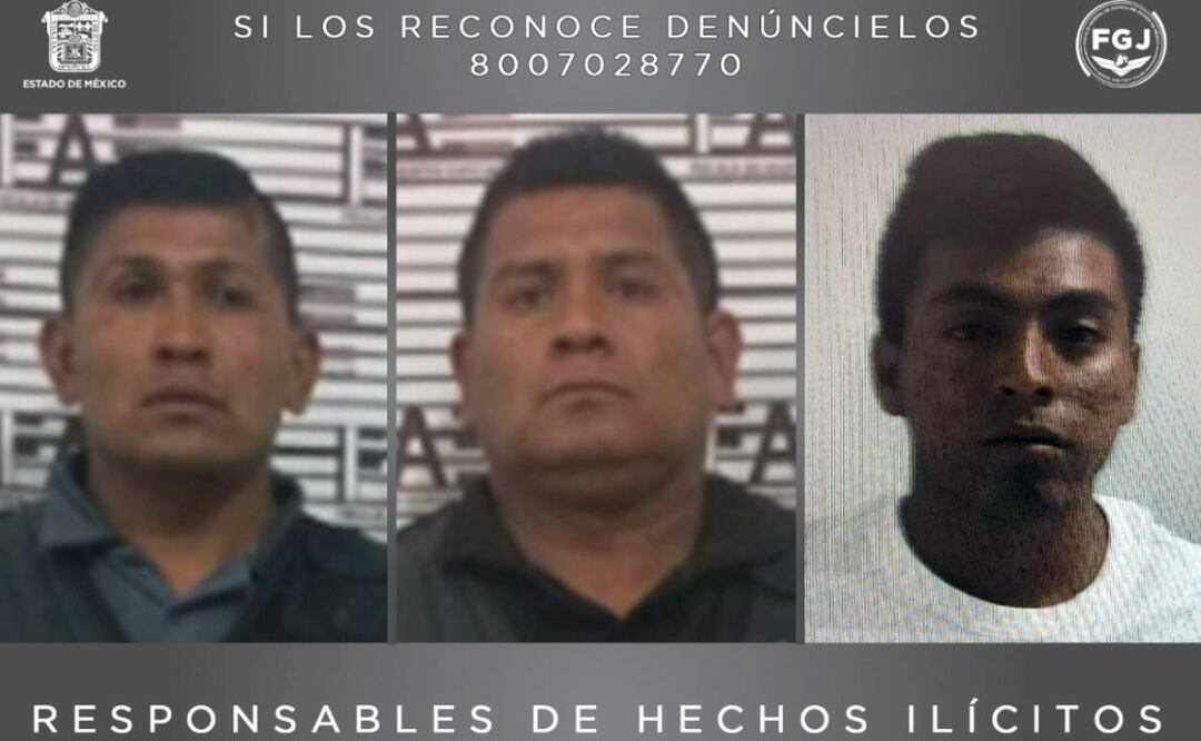 Suman dos expolicías y su cómplice 410 años de prisión por emboscar a fiscal y agentes en Edomex  