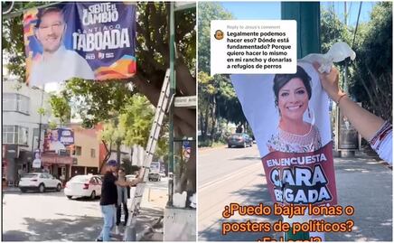 ¿Qué pasa si quito propaganda electoral? Conoce si es ilegal o no
