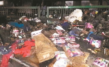 Incendio en bajo puente deja 70 afectados en Iztapalapa