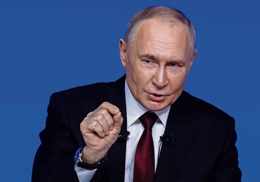 Putin:"Esos incidentes “complican” las perspectivas de futuras conversaciones de paz. foto: EFE /SERGEI ILNITSKY