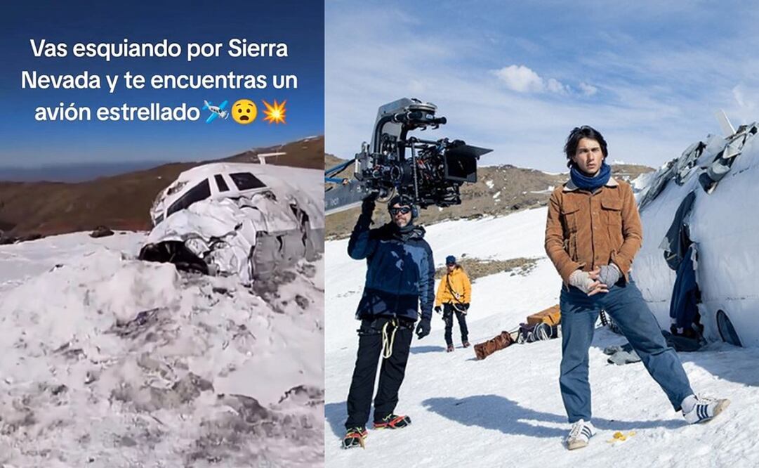 La "Sociedad de la Nieve" se rodó en 2022. Foto: TikTok / Netflix