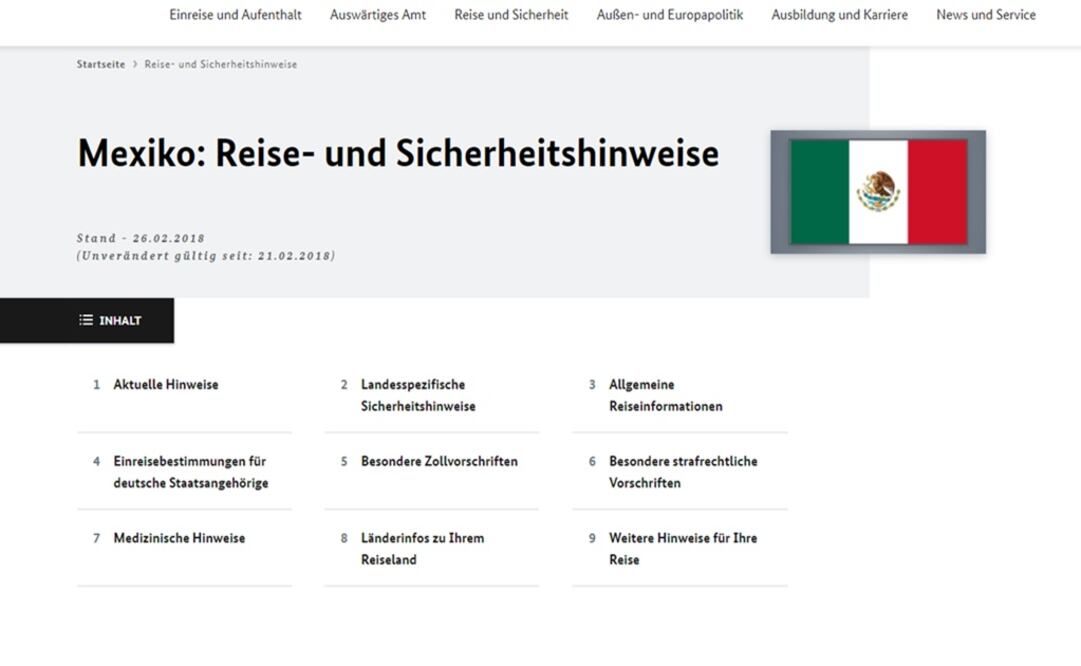 Foto: tomada del Ministerio de Relaciones Exteriores de Alemania