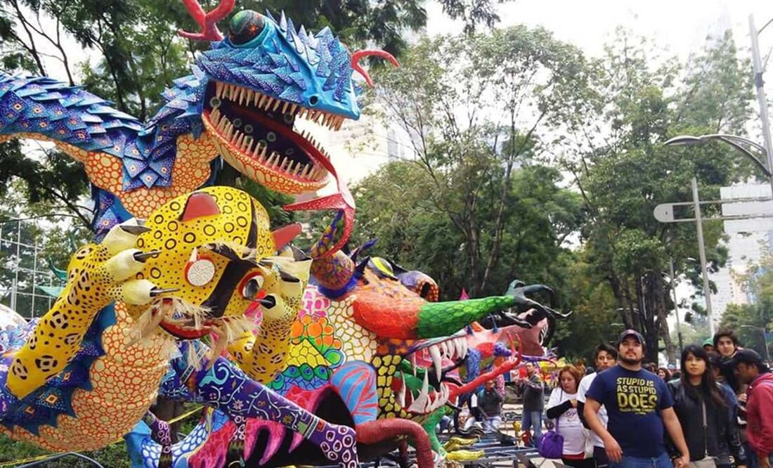 Descubre todos los detalles del Desfile de Alebrijes 2024. Foto: EL UNIVERSAL